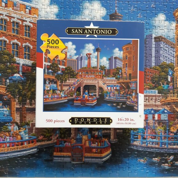 DOWDLE San Antonio 500 🧩 Puzzle - Picture 1 of 6
